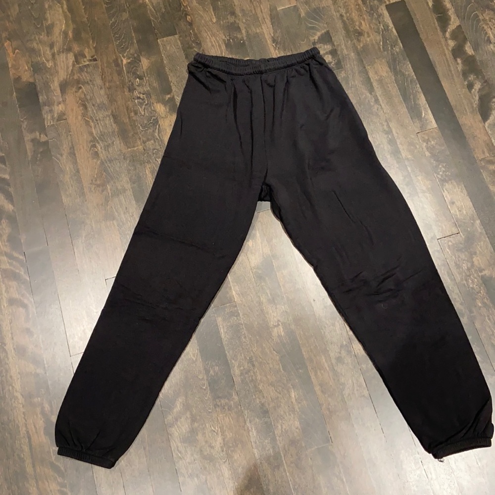 Black sweatpants